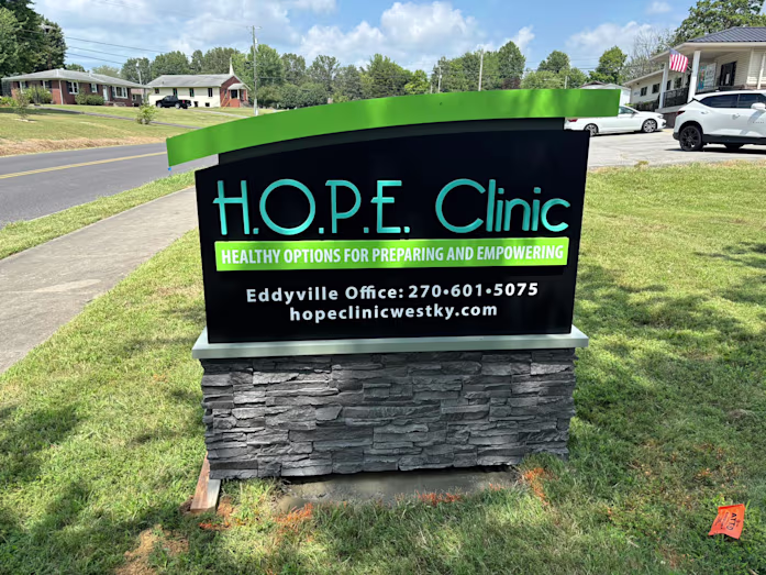 hopeclinicwelcomesign